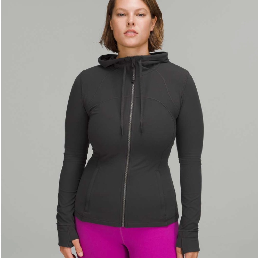 Lululemon Hooded Define Jacket - Graphite Grey Sz 12